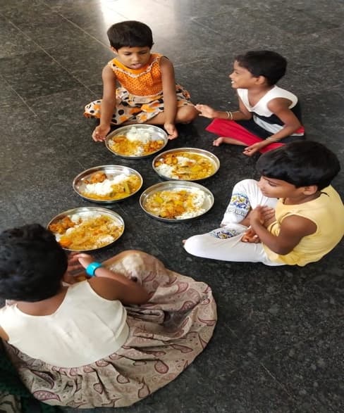 A child participating in an education and care programme